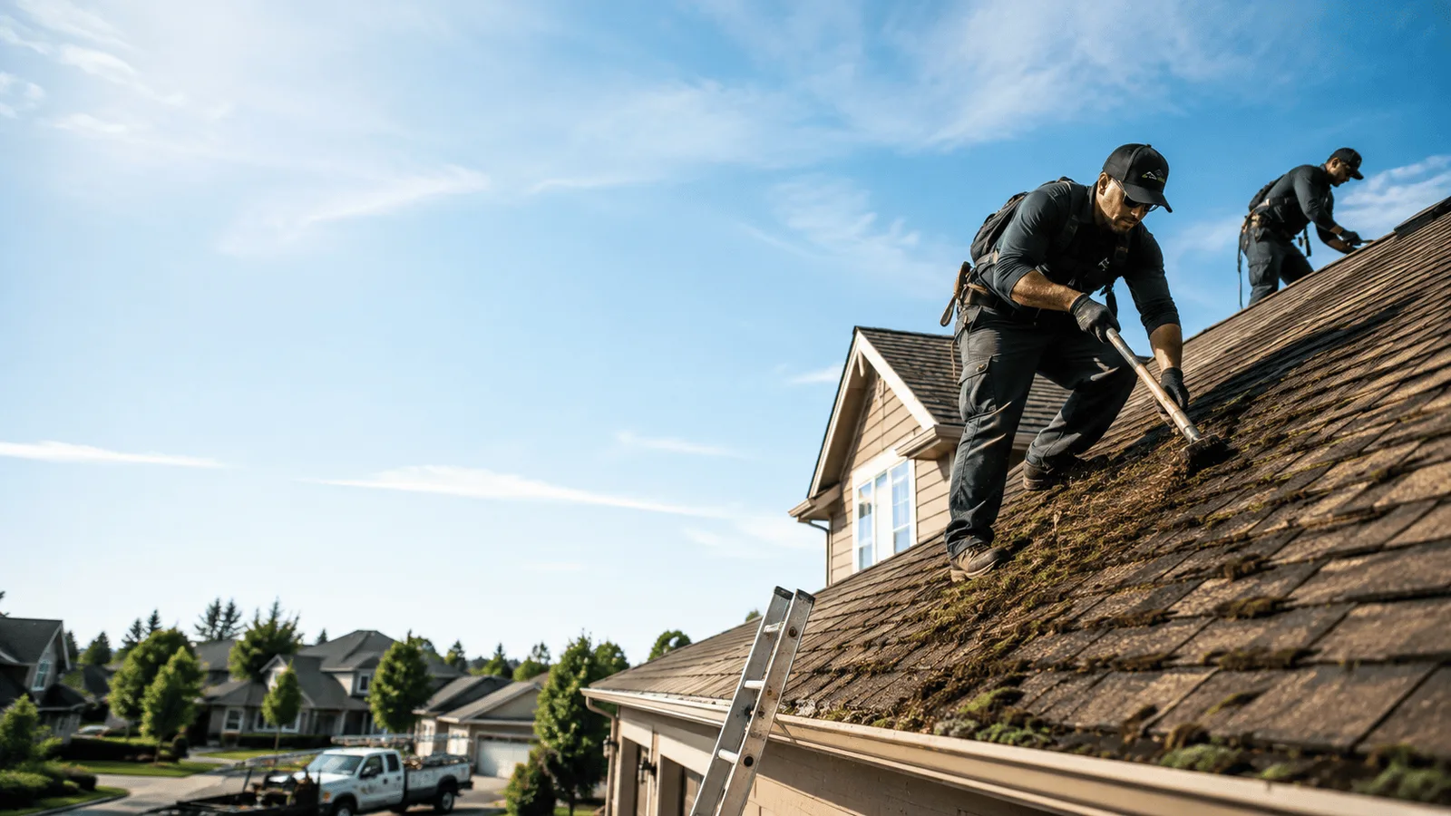 Roof Moss Removal in Hamlet, NC near me